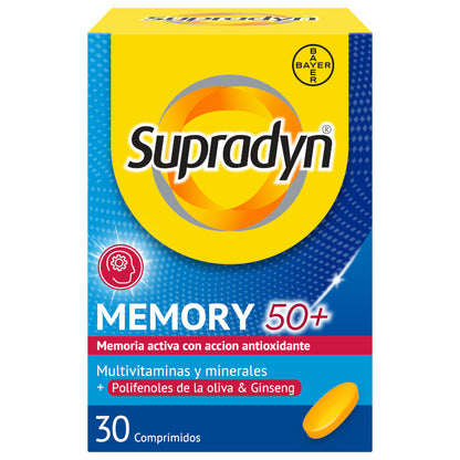 SUPRADYN Memoria 50+ 30 Comprimidos-1
