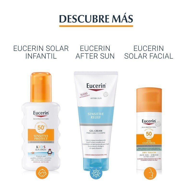 EUCERIN Spray Solar Transparente Toque Seco SPF 50+ DUPLO 2x200ml-5