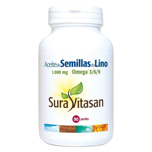 Sura Vitasan Aceite Semillas Lino 1000 mg 90 Perlas-1
