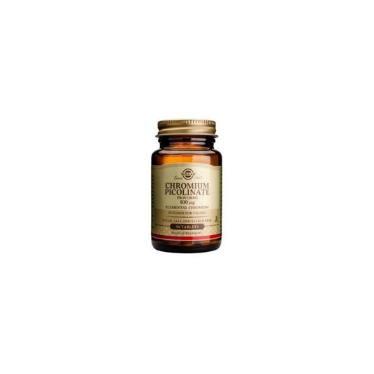 Solgar Picolinato Cromo 100 mg 90 Comprimidos-1