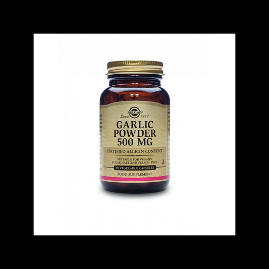 Solgar Ajo en Polvo 500 mg 90 Cápsulas-1