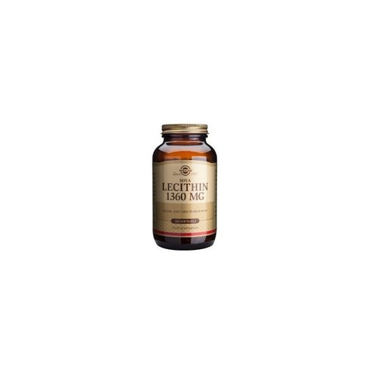 Solgar Lecitina 1360 mg 100 Perlas-1