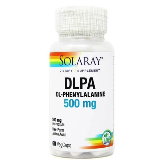 Solaray DL-Phenylalanine 500 mg 60 Cápsulas-1