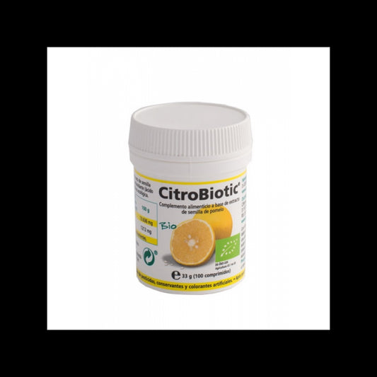 Sanitas Citrobiotic Extracto de Semilla de Pomelo 100 Comprimidos-1