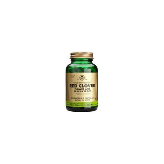 Solgar Trebol Rojo Flor Y Hoja Red Clover 60 Capsulas Vegetales-1