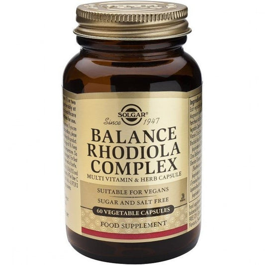 Solgar Balance Rodiola Complex 60 Cápsulas-1