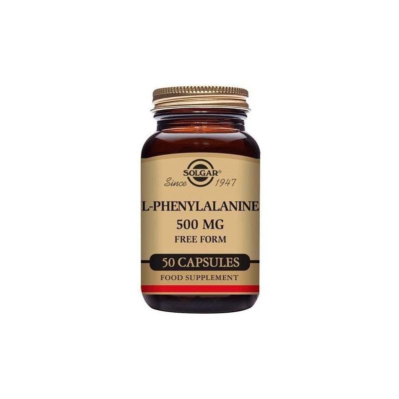 Solgar L-Fenilalanina 500 mg 50 Cápsulas-1