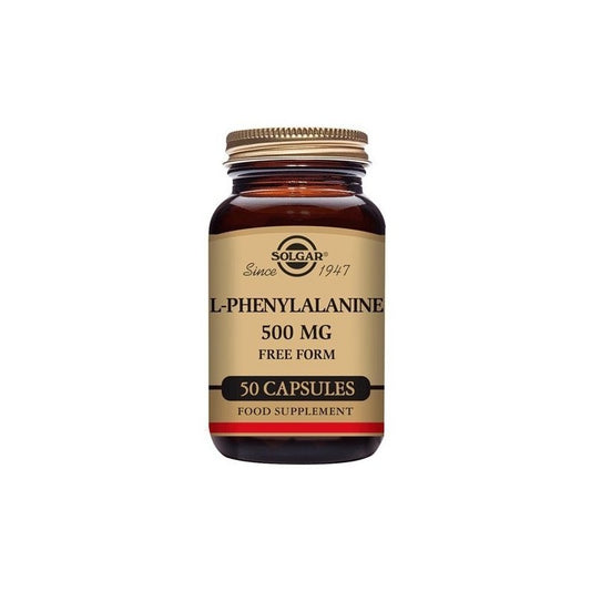 Solgar L-Fenilalanina 500 mg 50 Cápsulas-1