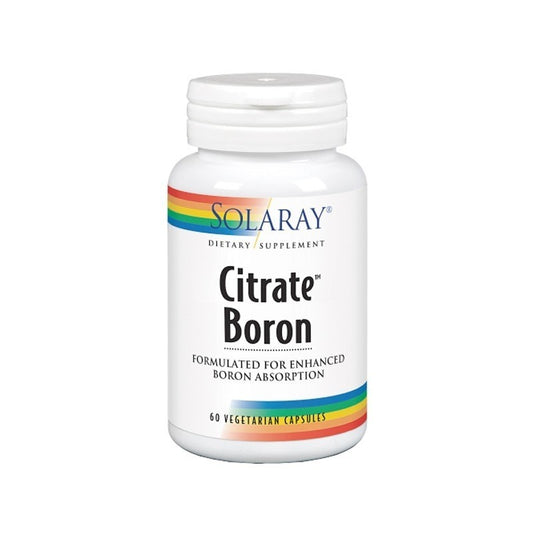 Solaray Boro Citrato 500 mcg 60 Cápsulas-1