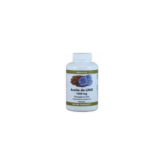 Ortocel Nutri-Therapy Aceite de Linaza 1000 mg 100 Perlas-1