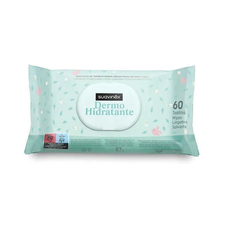 SUAVINEX Toallitas Dermo Hidratantes 60 uds-1
