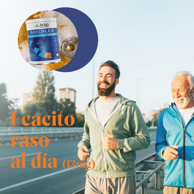 ARKOFLEX Colágeno DolExpert sabor Naranja Duplo 2x390g-7