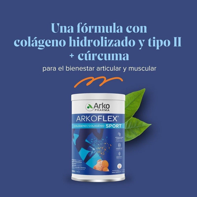 ARKOFLEX Colágeno DolExpert sabor Naranja Duplo 2x390g-4