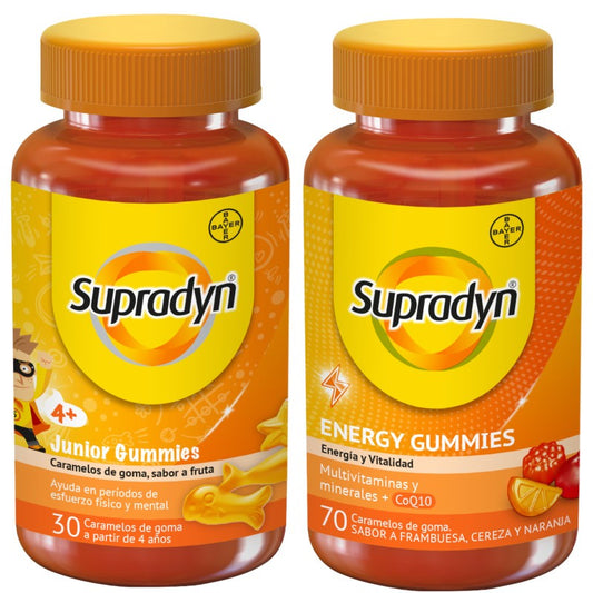 SUPRADYN Gummies Pack Familia 30 Junior + 70 Adultos-1