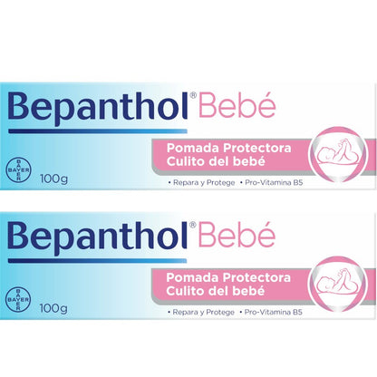 BEPANTHOL Pomada Protectora Bebé DUPLO 2x100gr-1