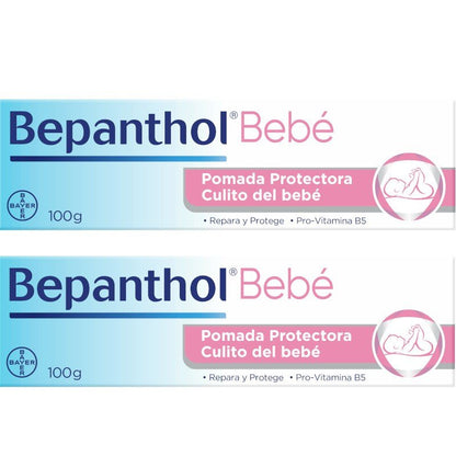 BEPANTHOL Pomada Protectora Bebé DUPLO 2x100gr-1