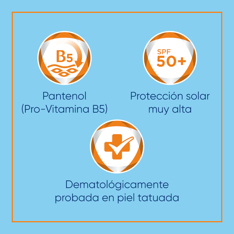 BEPANTHOL Tattoo Crema Solar SPF50+ 50 ml-6