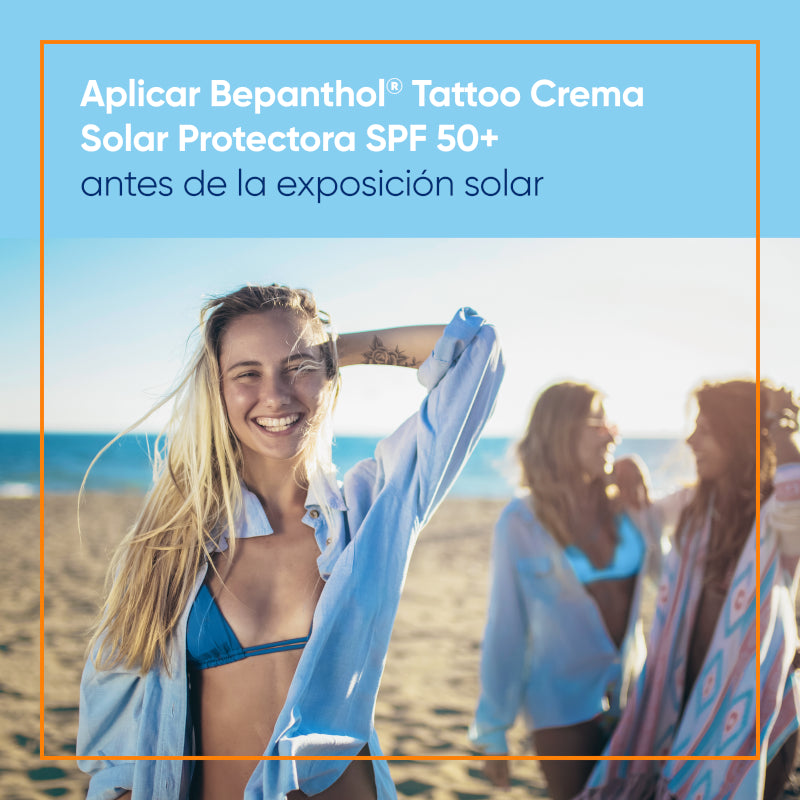 BEPANTHOL Tattoo Crema Solar SPF50+ 50 ml-9