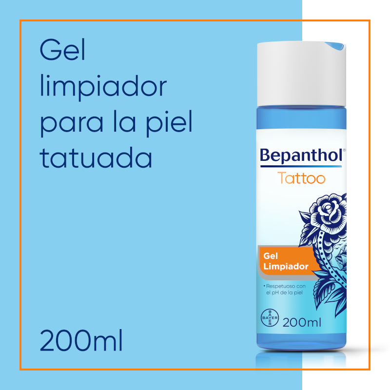 BEPANTHOL Tattoo Gel Limpiador 200 ml-1