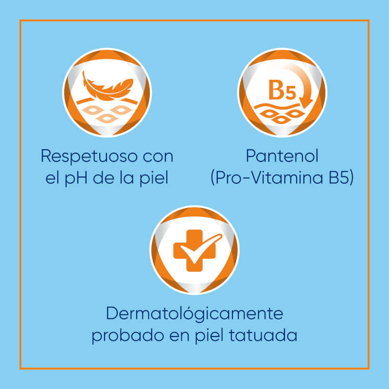 BEPANTHOL Tattoo Gel Limpiador 200 ml-6