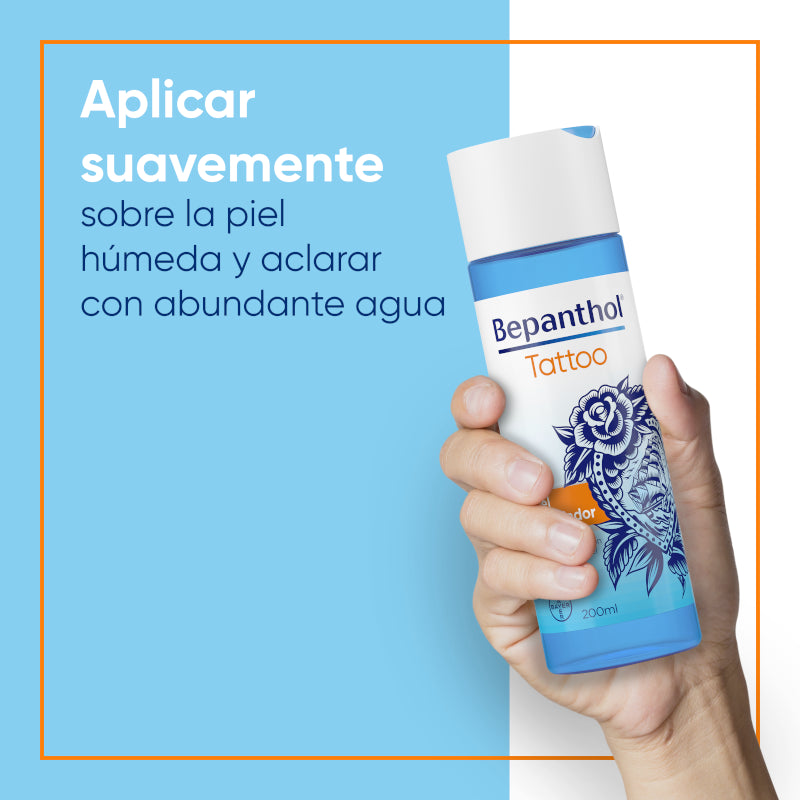 BEPANTHOL Tattoo Gel Limpiador 200 ml-8