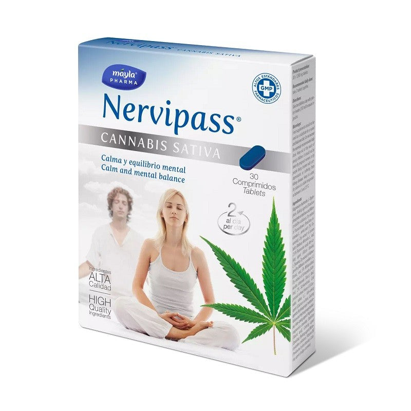 Mayla Nervipass Cannabis Sativa 30 comprimidos-1