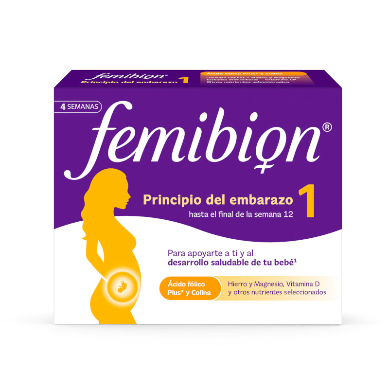 FEMIBION 1 Principio del Embarazo 28 Comprimidos (4 semanas)-1
