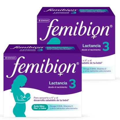 FEMIBION 3 Lactancia Duplo 2x 28 Comprimidos + 28 Cápsulas (8 semanas)-1