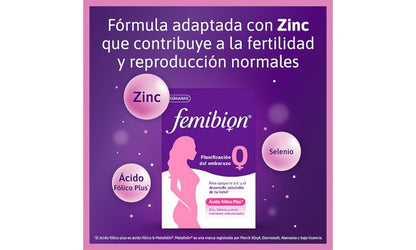 FEMIBION 0 Planificación Embarazo 2x28 Comprimidos-3