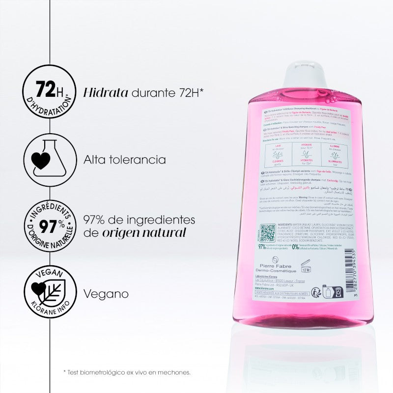 Klorane Champú Higo de Barbaria 200 ml-5