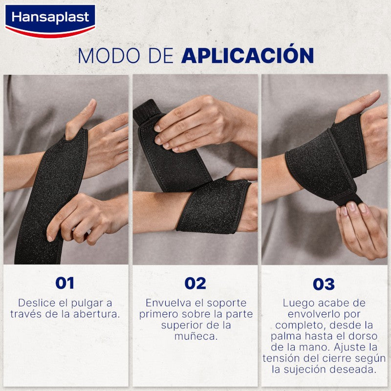 HANSAPLAST Muñequera Soporte Ajustable-6