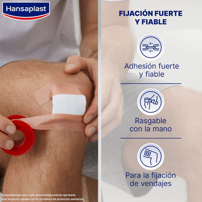 HANSAPLAST Esparadrapo Clásico 5m x 2,5cm-2