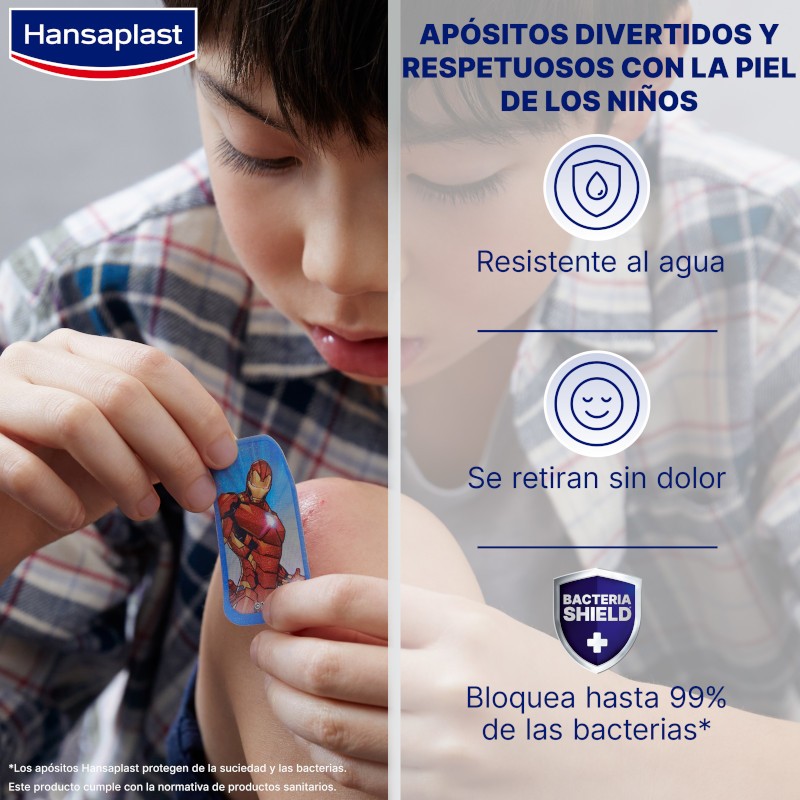 HANSAPLAST Marvel 20 Apósitos Infantiles-2