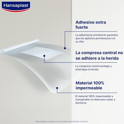 HANSAPLAST Aqua Protect 100% Impermeable 20 Apósitos-4