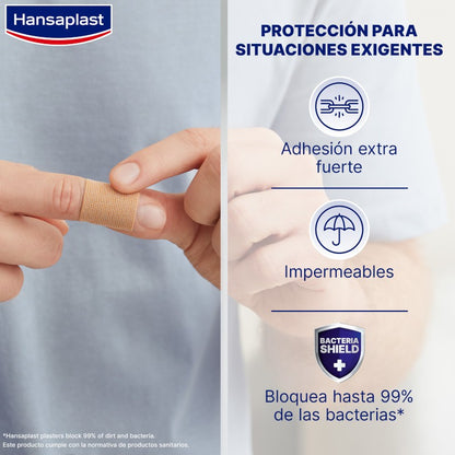 HANSAPLAST Extra Power Impermeable 20 Apósitos-2