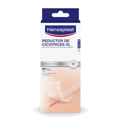 HANSAPLAST Reductor de Cicatrices XL 21 apósitos 146x30mm-1