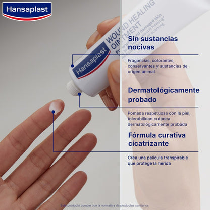 HANSAPLAST Pomada para Curar Heridas 20g-4