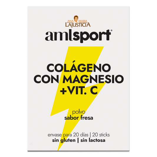 Ana María Lajusticia Collagene Magnesio Vitamina C Sapore Fragola 20 Bastoncini