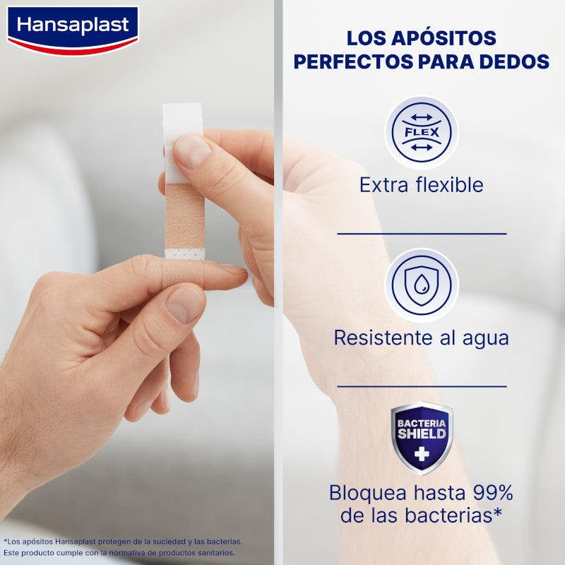HANSAPLAST Elastic Tiras Para Dedos 16uds-2