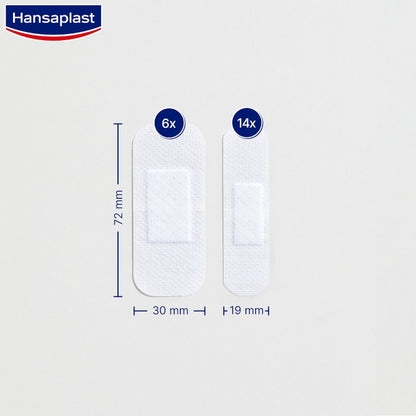 HANSAPLAST Sensitive Suave 20 Apósitos-3