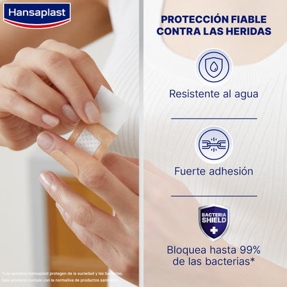 HANSAPLAST Universal Resistente al Agua 40 Apósitos-2