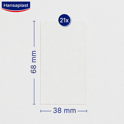 HANSAPLAST Reductor de Cicatrices 21 apósitos 68x38mm-3
