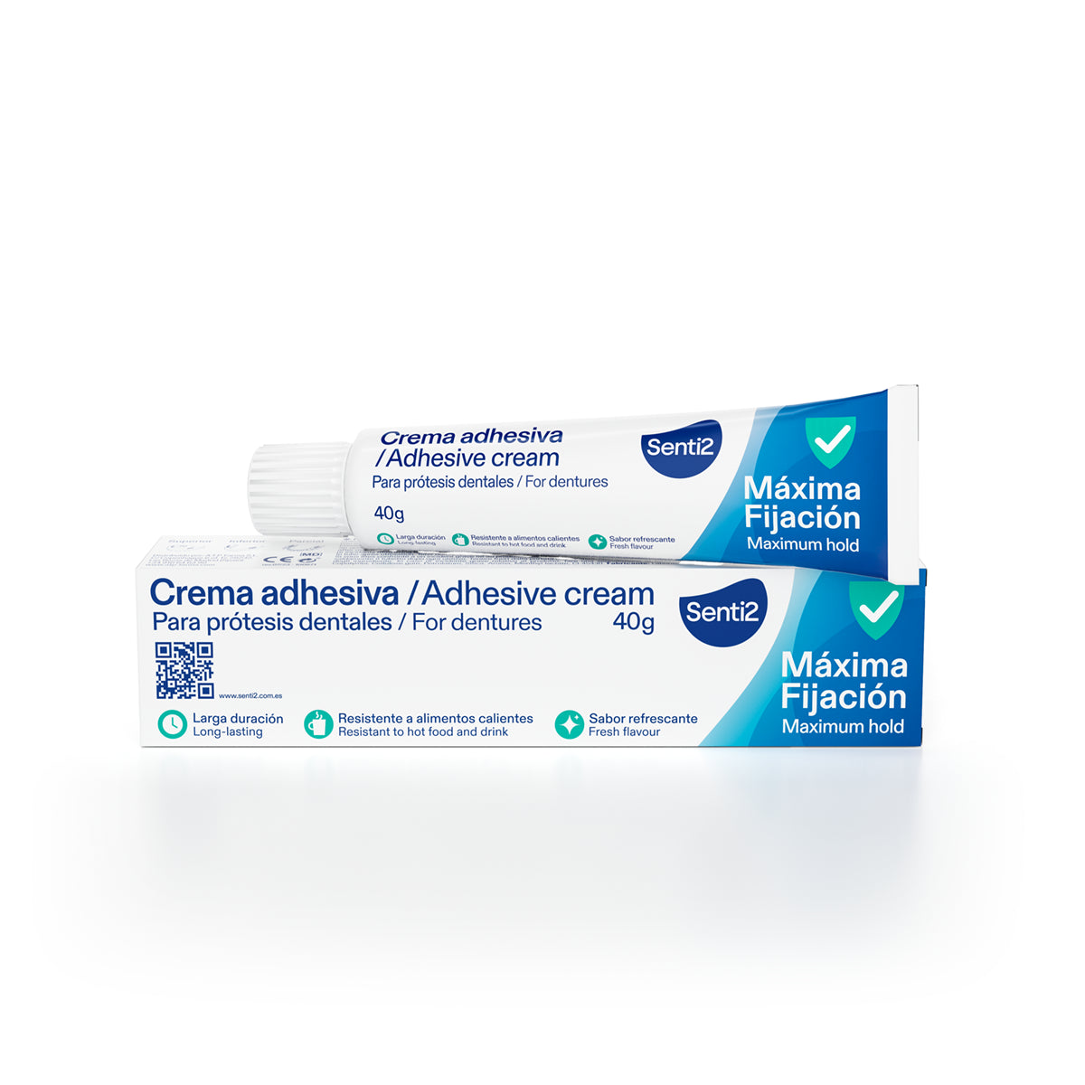 Senti2 Crema Adhesiva 40g-1