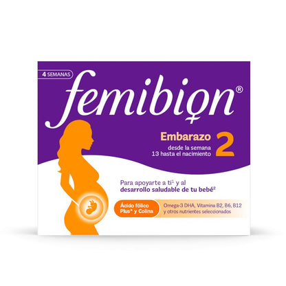 FEMIBION 2 Embarazo 28 Comprimidos + 28 Cápsulas (4 semanas)-1