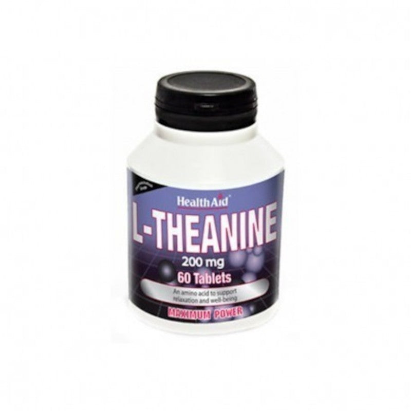 Health Aid L-Teanina 200 mg 60 Comprimidos-1