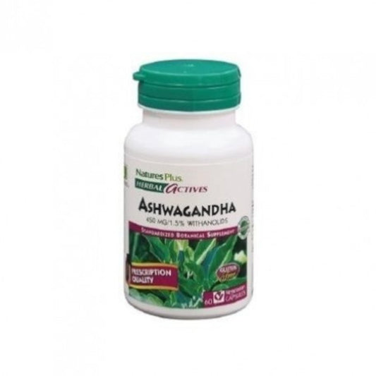 Racine d'Ashwagandha Natures Plus 450 mg 60 gélules