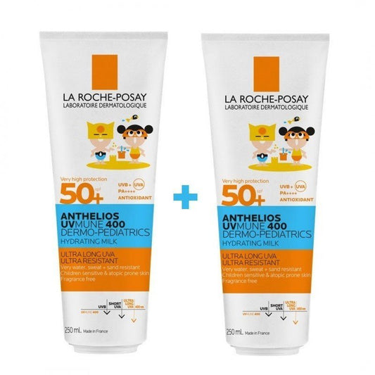 ANTHELIOS Dermo-Pediatrics Leche Niños SPF50+【DUPLO】2x250ml LA ROCHE POSAY-1