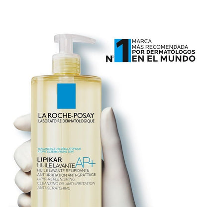 LIPIKAR Aceite Limpiador AP+ (750ml) + Eco Recarga 400ml-5