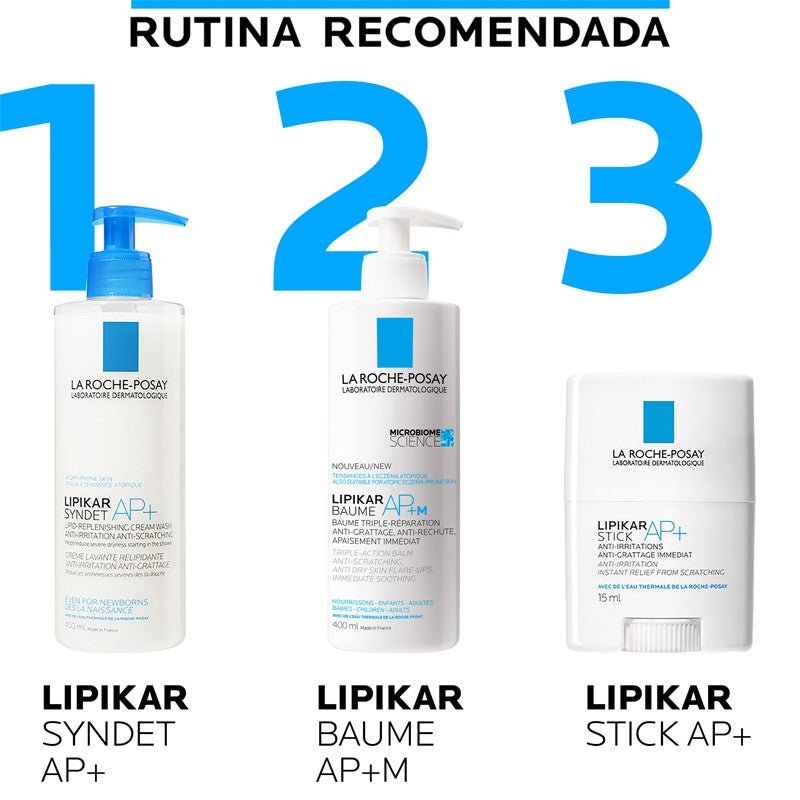 LIPIKAR Baume AP+M Bálsamo Emoliente DUPLO 2x400ml - LA ROCHE POSAY-6