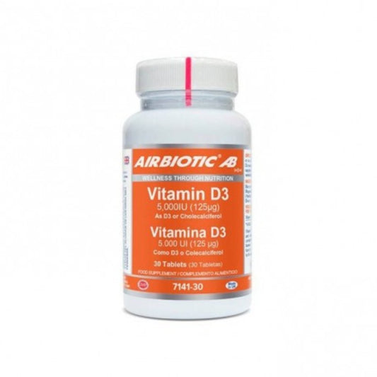 Airbiotic Vitamina D3 A 5000 UI 90 Comprimidos-1